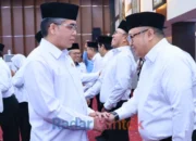 Lantik 12 Pejabat, Menaker: Jabatan Bukan Sekadar Posisi, Layanan Publik Harus Jadi Prioritas