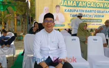 Hadiri Pelepasan Jamaah Haji 2026, Wakil Ketua I DPRD Barsel Ingatkan Pentingnya Menjaga Kesehatan